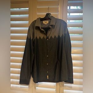 Men's Original Penguin Black Casual Button Down Shirt